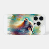 Cao 160724AREF253 - Watercolor iPhone Hoesje (Achterkant horizontaal)