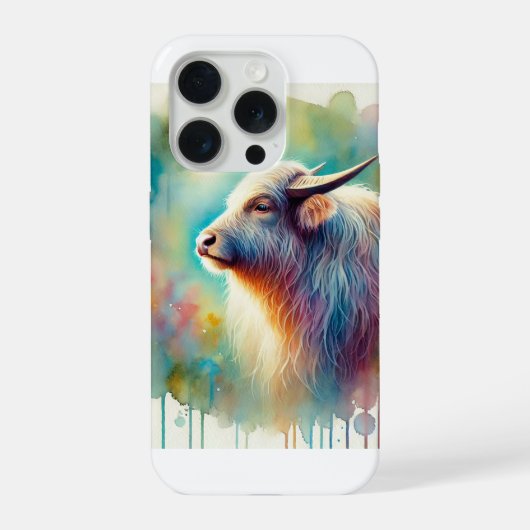 Cao 160724AREF253 - Watercolor iPhone Hoesje (Achterkant)