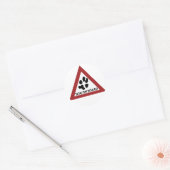 cão a bordo ronde sticker (Envelop)