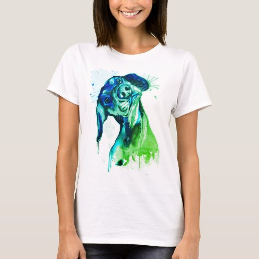 Cão Colorido T-shirt (Voorkant)