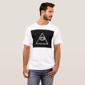 Cao dai Eye of Providence - Religious icon T-shirt (Voorkant volledig)