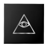 Cao dai Eye of Providence - Religious icon Tegeltje (Voorkant)