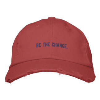 Cap | Boné Be the Change. Geborduurde Pet