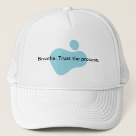 Cap | Boné Breathe. Trust the process. Trucker Pet