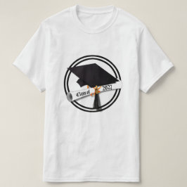 Cap Diploma Class of 2027 Graduation T-shirt