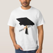Cap Diploma Class of 2027 Graduation T-shirt (Voorkant)