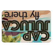 Cap Juluca Anguilla Oude vakantieposter Magneet (Horizontaal)