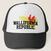 CAP Wallifornia Republic Trucker Pet (Voorkant)
