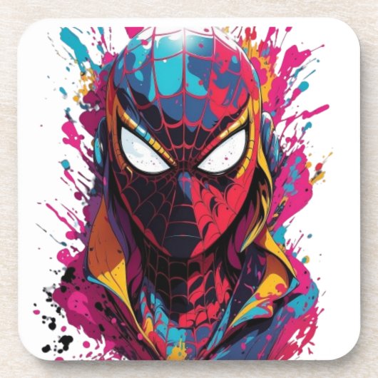 Capa almofada homem aranha super stilosa  bier onderzetter (Voorkant)