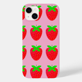 capa celular estampa morango Case-Mate iPhone 14 plus hoesje