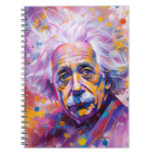 capa de caderno Einstein neon Notitieboek (Voorkant)