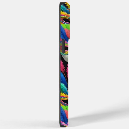 Capa de carnaval máscara  Case-Mate iPhone case (Achterkant / Rechts)