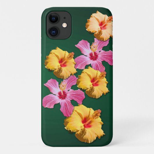 Capa de celular flores de Hibisco Case-Mate iPhone Case (Achterkant)