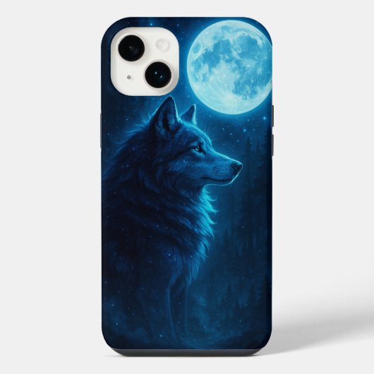 CAPA DE CELULAR LOBO iPhone HOESJE (Achterkant)