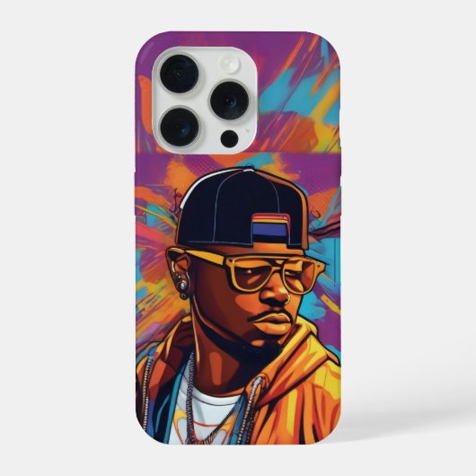 Capa de Celular - Street graffiti art Hip Hop iPhone Hoesje (Achterkant)