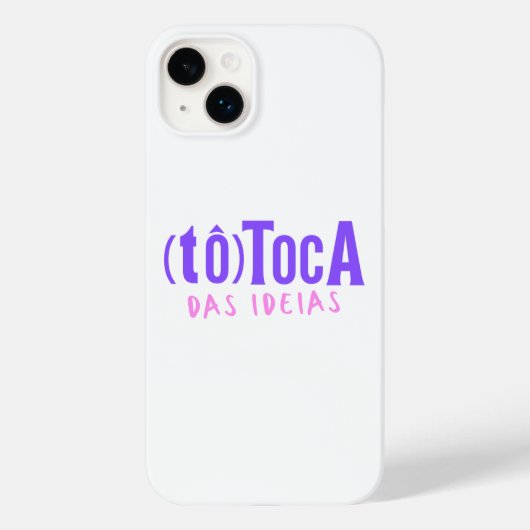 Capa de Iphone Totoca das ideias Case-Mate iPhone Case (Achterkant)