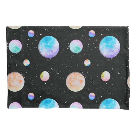 Capa de Travesseiro Linha Galáxia de Tinta Kussensloop (Voorkant)