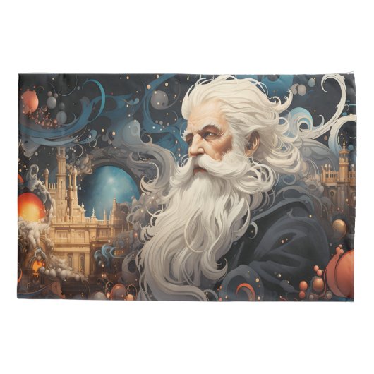 Capa de Travesseiro(Pillow Blanket)Sonho com Noel Kussensloop (Achterkant)