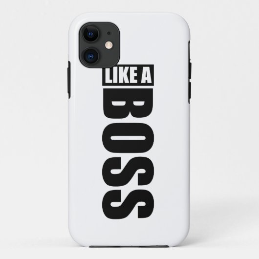 Capa "LIKE A BOSS" para IPhone 5 Case-Mate iPhone Case (Achterkant)