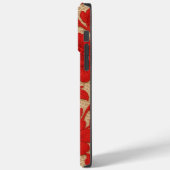 capa para celular Floral Vermelho em design Case-Mate iPhone Case (Achterkant / Links)