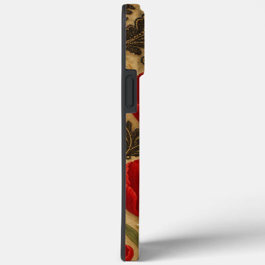 Capa para celular Tulipas e Renda DESIGN Case-Mate iPhone Case (Achterkant / Rechts)