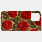 Capa para celular Tulipas e Renda  DESIGN  Case-Mate iPhone Case (Achterkant (horizontaal))