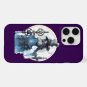 Capa para iPhone 15 Pro Max Evocação Steampunk iPhone Hoesje (Achterkant horizontaal)
