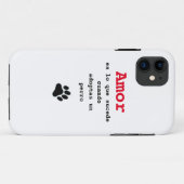 Capa para Iphone adoptar un perro Case-Mate iPhone Case (Achterkant (horizontaal))