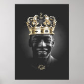 Capa Para iPhone Cartão Postal Camiseta King Pelé Poster (Voorkant)