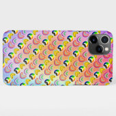 Capa Para iPhone RAINBOW Love Lgbtqia+ iPhone Hoesje (Achterkant horizontaal)