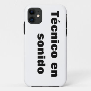 Capa para iphone técnico en sonido Case-Mate iPhone case