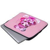 capa para laptop garota kpop cantora desenho laptop sleeve (Voorkant onderkant)
