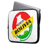 Capa para laptop hecho en Bolivia Laptop Sleeve (Voorkant Links)