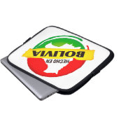 Capa para laptop hecho en Bolivia Sleeve (Voorkant onderkant)