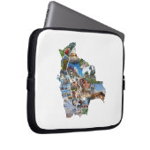 Capa para laptop recuerdo de Bolivia Laptop Sleeve (Voorkant Rechts)