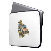 Capa para laptop recuerdo de Bolivia Sleeve (Voorkant Links)