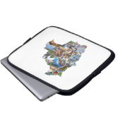 Capa para laptop recuerdo de Bolivia Sleeve (Voorkant onderkant)