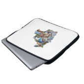 Capa para laptop recuerdo de Bolivia Sleeve (Voorkant onderkant)