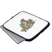 Capa para laptop recuerdo de Bolivia Sleeve (Voorkant onderkant)