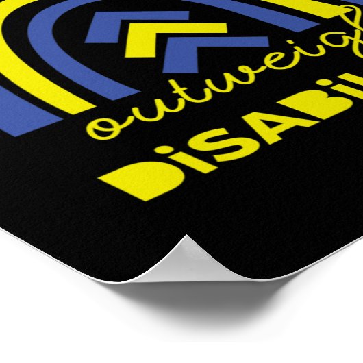 Capabilities Weeghed Disabilities Down Syndrome GI Poster (Hoek)