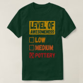 Capaciteit Pottery Pottery T-shirt (Design voorkant)