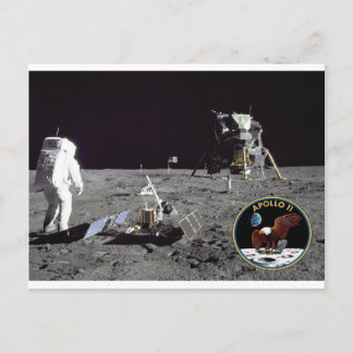 Capaciteit van de landingsplaats Apollo 11 Briefkaart