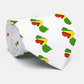 Capaciteitsgrootte van de vlag van Guyana Stropdas (Opgerold)