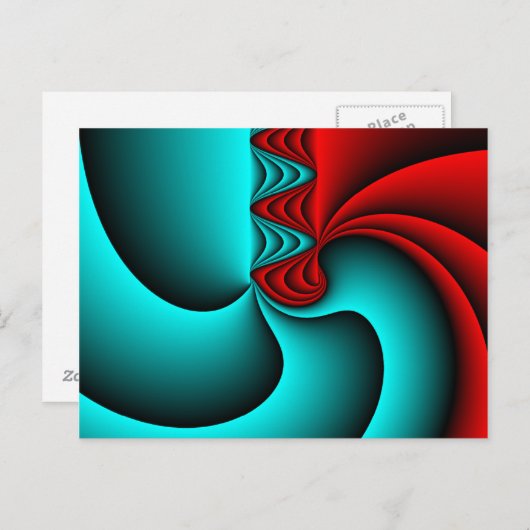 Capacitor Ripple Briefkaart (Voorkant / Achterkant)