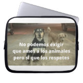 Capas para-laptops reageren op een los uiterlijk laptop sleeve (Voorkant)