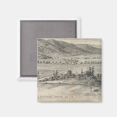 Capay Valley, Harlan boerderij Magneet (Voorkant / Achterkant)