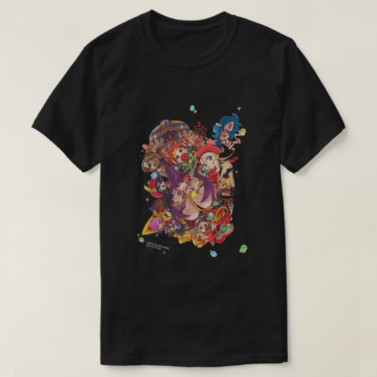 CAPCOM-BESTRIJDING COLLECTIE T-SHIRT (Design voorkant)