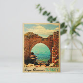 Cape Anamur Turkije Briefkaart (Staand voorkant)
