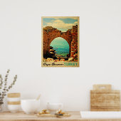Cape Anamur Turkije Poster (Keuken)