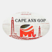 Cape Ann GOP sticker (Voorkant)
